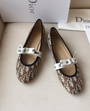 디올 J`a dior 발레리나 플랫슈즈 