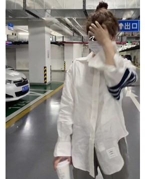 티제이 톰브라운 남녀 공용 셔츠