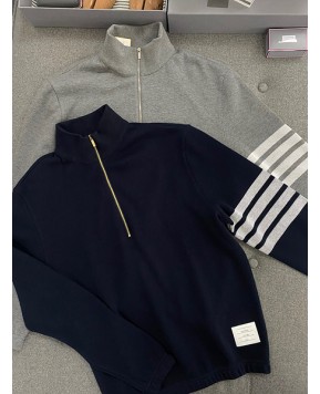 티제이 톰브라운 니트 집업