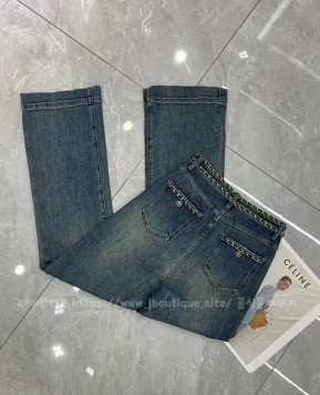 샤넬 데님 팬츠