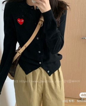 꼼데가르송 가디건 (3color)