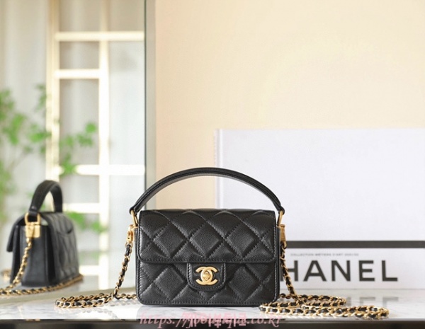 샤넬 24K 플랩 탑핸들 백 (미니,미디엄)