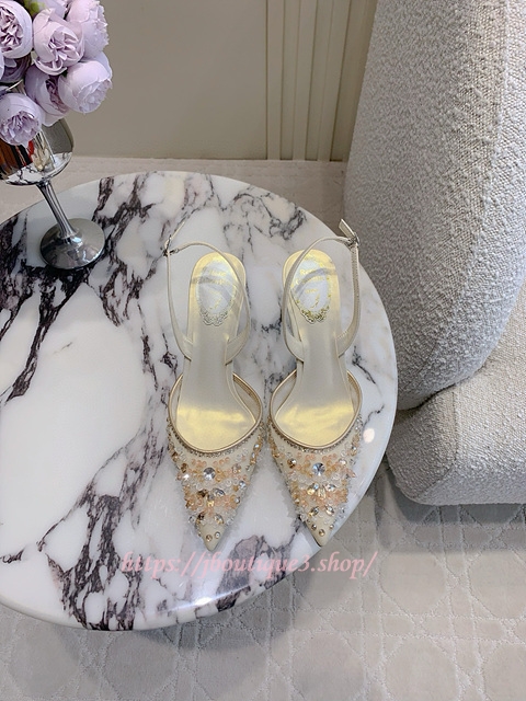 르네까오빌라 슬링백 힐