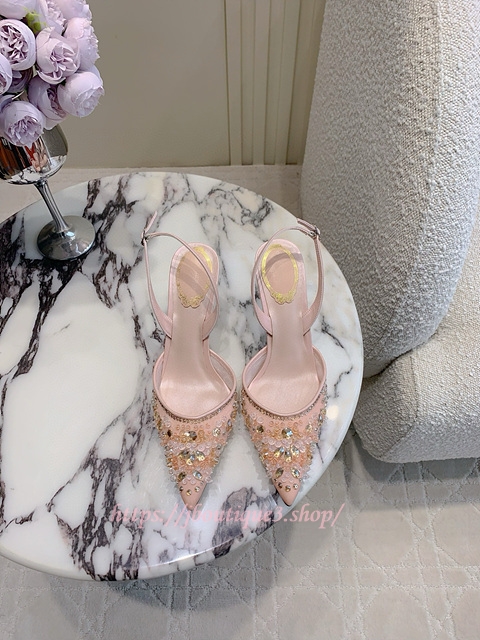 르네까오빌라 슬링백 힐