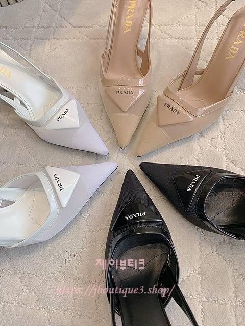 프라다 슬링백 펌프스 (3color)