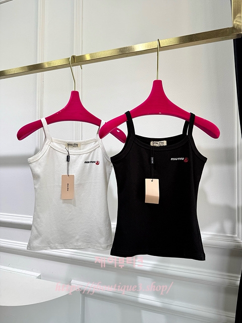 미우미우 나시 탑 (2color)