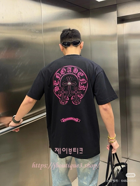 크롬하츠 남성 반팔 티셔츠