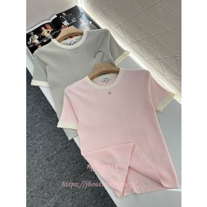 샤넬 반팔 니트 (2color)