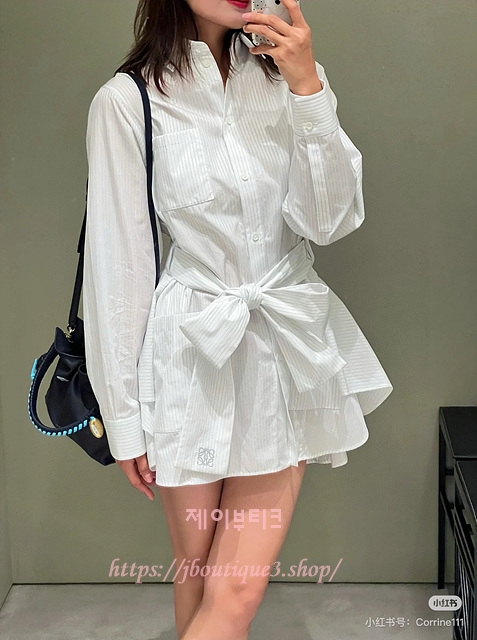 로에베 셔츠 원피스
