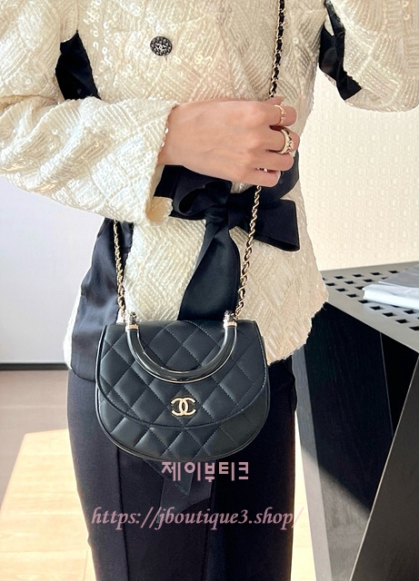 샤넬 25P 미니 체인 호보백
