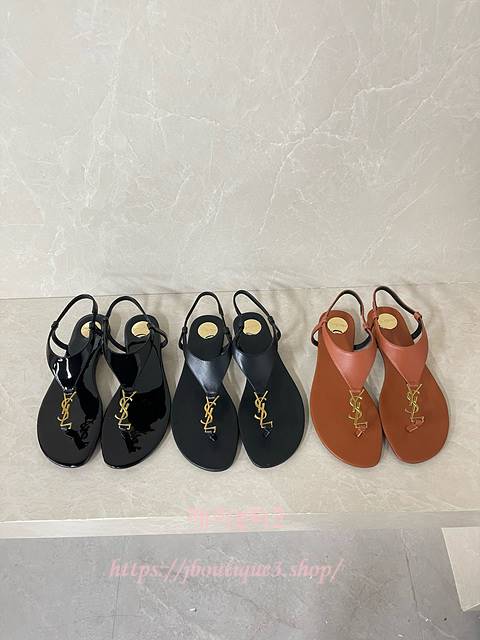 생로랑 샌들 (3color)