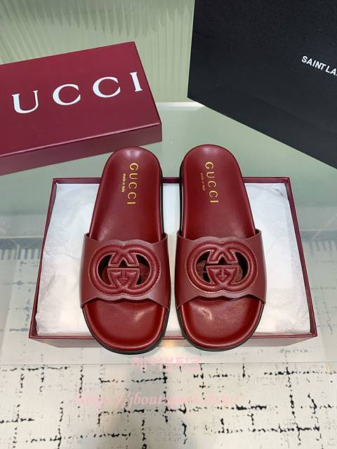 구찌 슬라이드 샌들