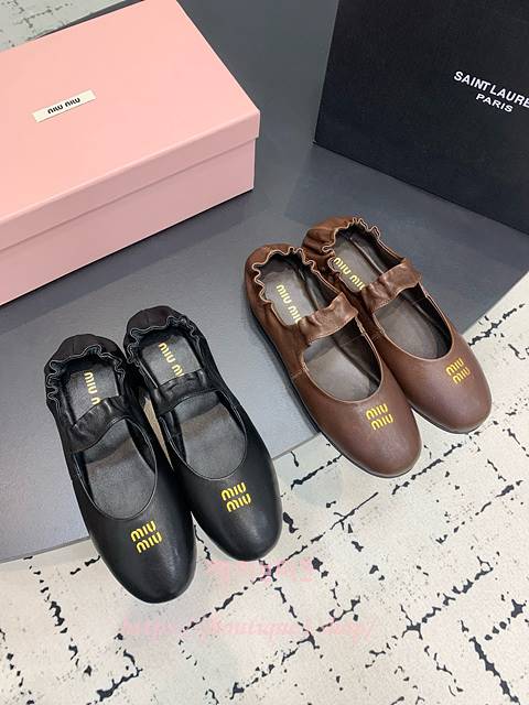 미우미우 발레리나 (2color)