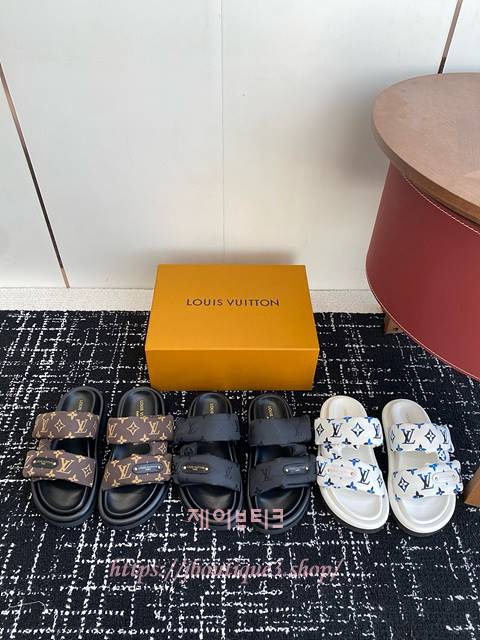 루이비통 풀 필로우 컴포트 뮬 (3color)