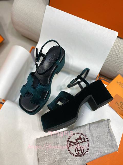 에르메스 잼 30 샌들