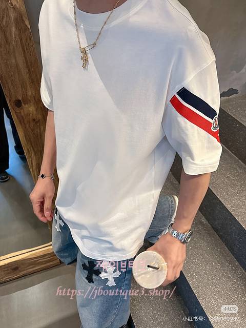 몽클레어 반팔 티셔츠 (남녀 공용)