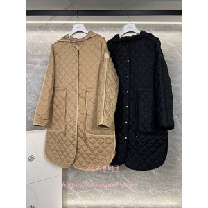 몽클레어 Etelan 후드 다이아몬드 퀼팅 롱 다운 재킷 (2color)