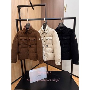 몽클레어 Lech 코듀로이 다운 셔츠 재킷 (3color)