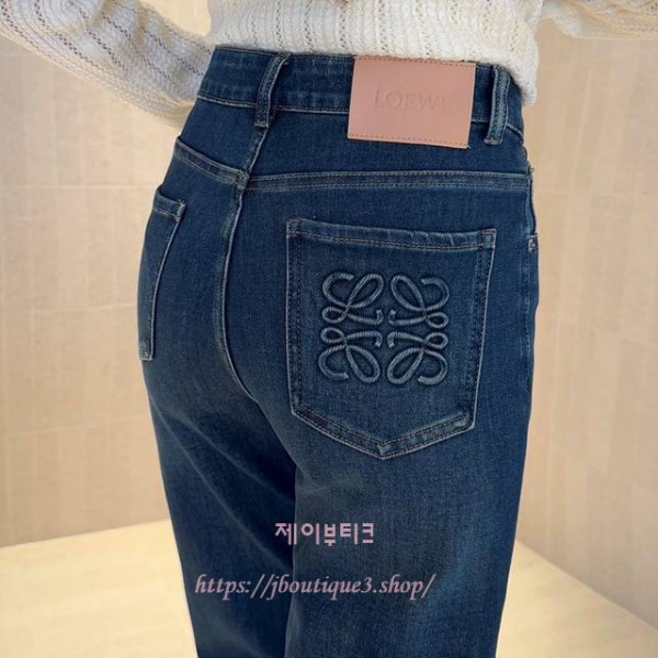 로에베 데님 팬츠