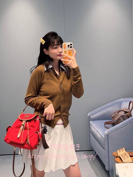 미우미우 셔츠 가디건