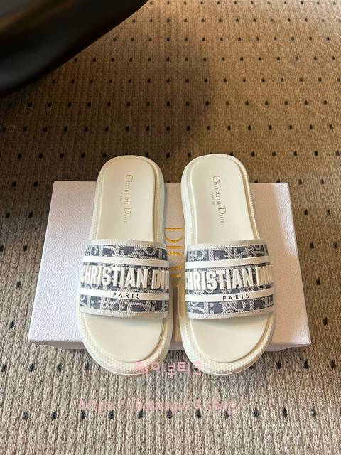 디올 슬리퍼