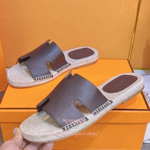 에르메스 Antigua 에스파드리유 남성 슬리퍼