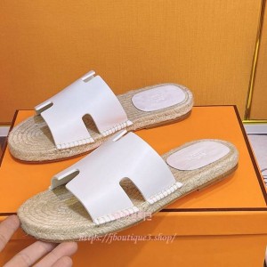 에르메스 Antigua 에스파드리유 남성 슬리퍼