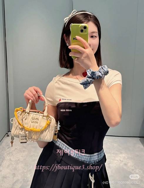 미우미우 헤어 스크런치