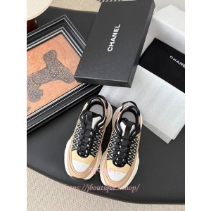 샤넬 믹스 드 파이버 스니커즈