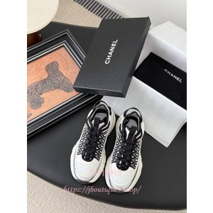 샤넬 믹스 드 파이버 스니커즈