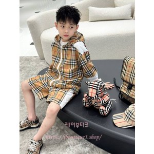 버버리 키즈 셋업