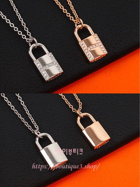 에르메스 Kelly Cadenas 펜던트 네크리스