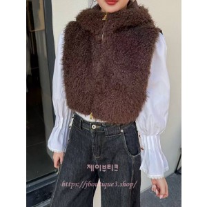 몽클레어 퍼 패딩 베스트