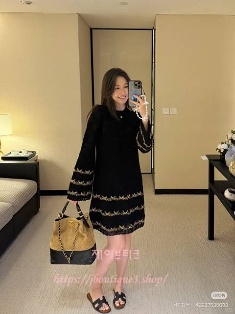 샤넬 원피스 (2color)