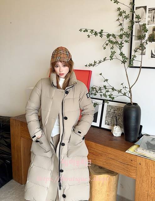 버버리 롱 패딩 점퍼 (2color)