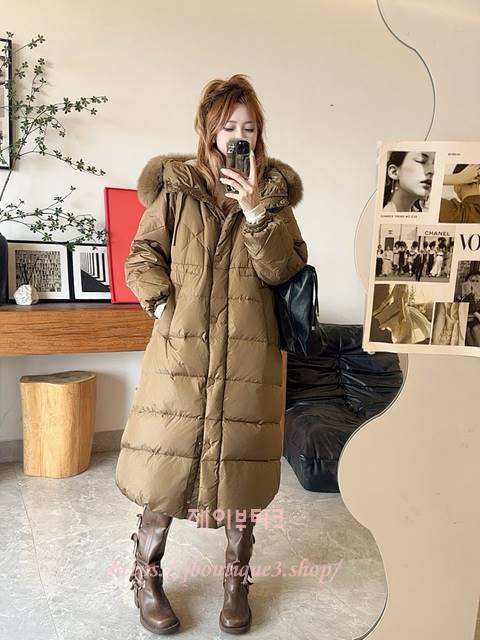 버버리 롱 패딩 점퍼 (2color)