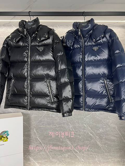 프라다 남성 패딩 (2color)
