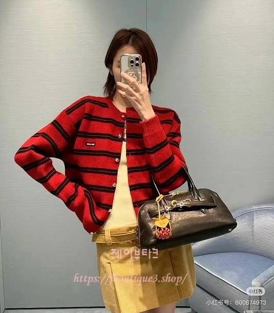 미우미우 가디건 (2color)