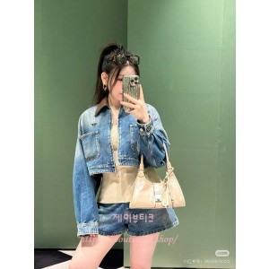 프라다 데님 자켓