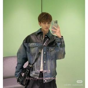 프라다 데님 자켓