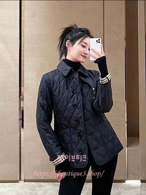 버버리 점퍼 (2color)