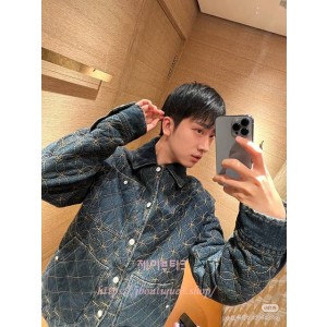 루이비통 남성 데님 자켓