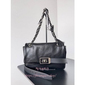 발렌시아가 modu 플랩 숄더백