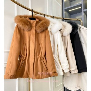 로로피아나 퍼 코트 자켓 (4color)