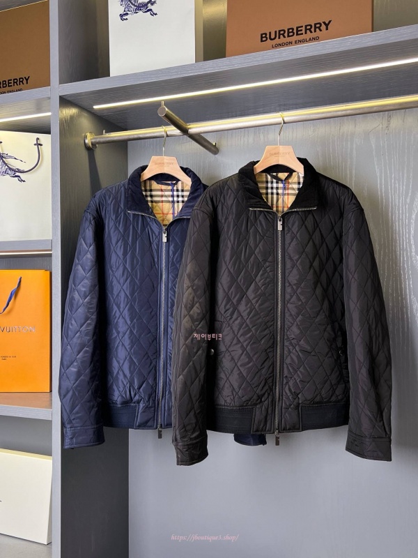 버버리 남성 퀼팅 점퍼 (2color)