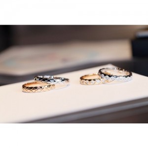 (국내배송3-4일 소요) 샤넬 코코크러쉬 반지 화이트골드 보석 (한국사이즈 13호) [47]