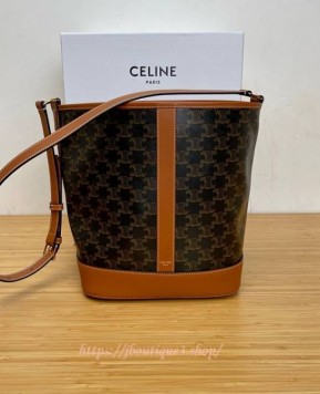 셀린느 트리오페 버킷백 미디움