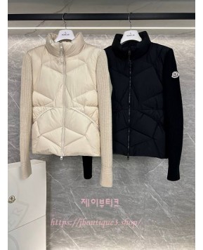 몽클레어 남성 패딩 울 집업 가디건 (2color)