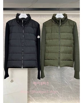 몽클레어 남성 패딩 울 집업 가디건 (2color)