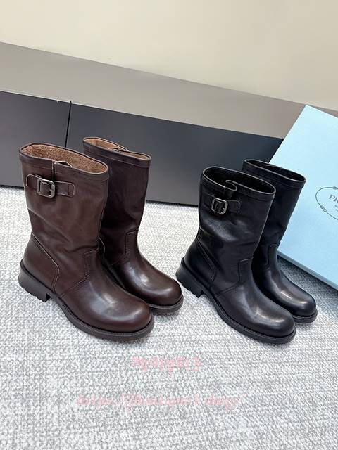 프라다 부츠 (2color)